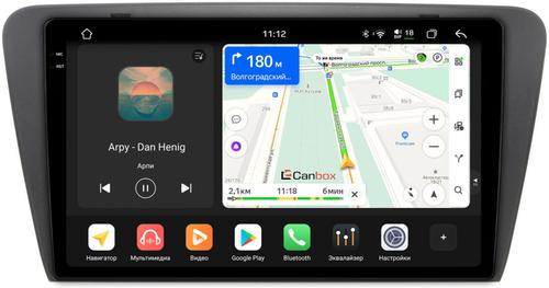 Магнитола для Skoda Octavia A7 2013-2020 - Canbox PRO-Line 2K 1048 Android 10, Быстрая, CarPlay, 4G SIM-слот