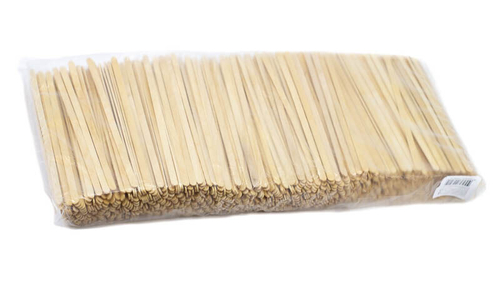 Размешиватель деревянный 18см, 500шт/упак в п/э, 20упак/кор