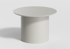 Столик Type D 60 см основание D 39 см (серо-бежевый)