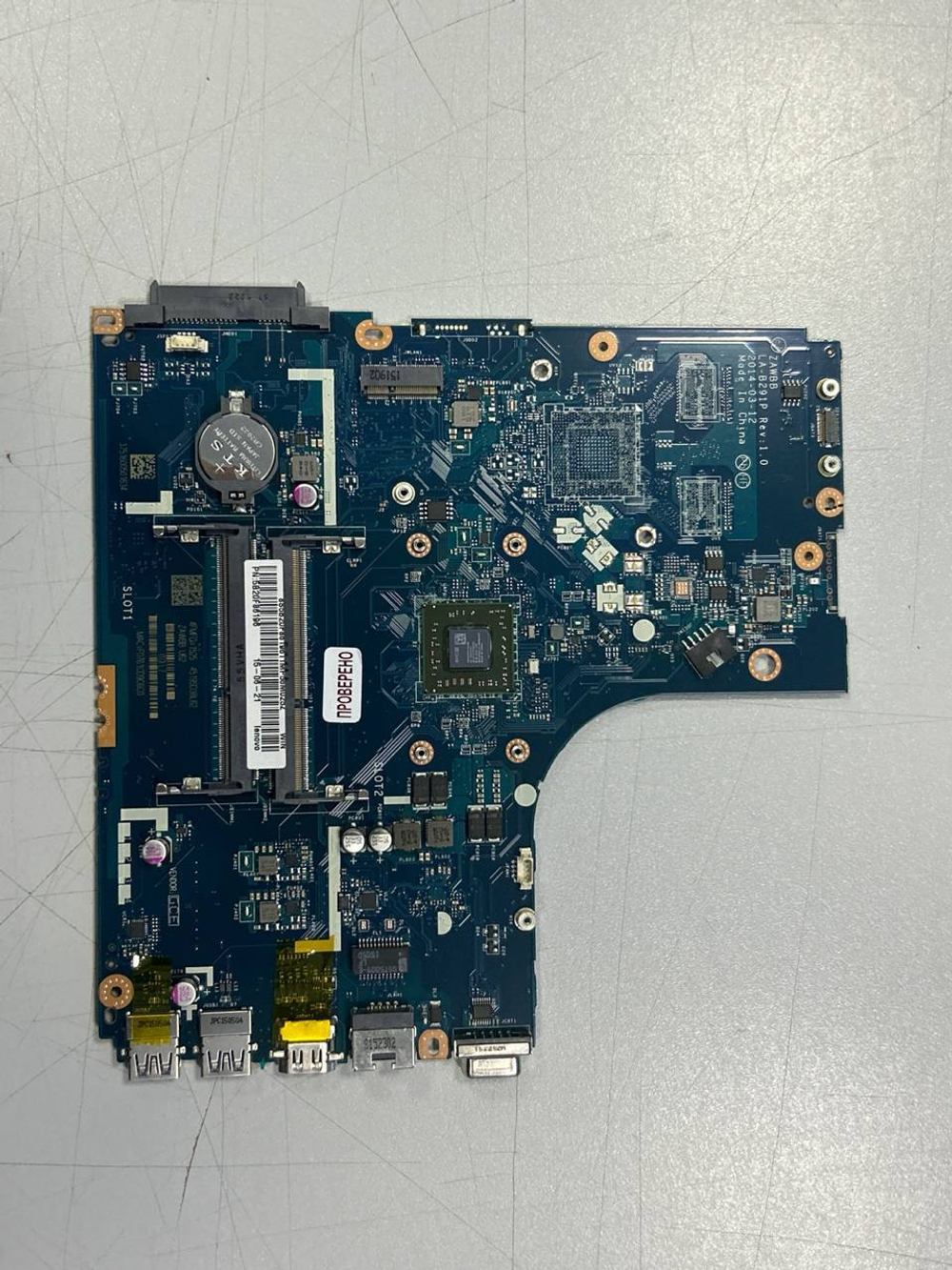 Материнская плата для ноутбука Lenovo В50-45 ZAWBA/BB LA-B291P W8S UMA E1-6010 1000W/FP (5B20F86196), оригинал