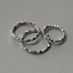 Кольцо кованое тонкое