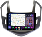 Магнитола для Chevrolet Cruze 1 2012-2015 (рамка черная) - FarCar XXL261M монитор 9.5" 2K QLED на Android 14, TS20, 8+256Гб, CarPlay, 4G SIM-слот