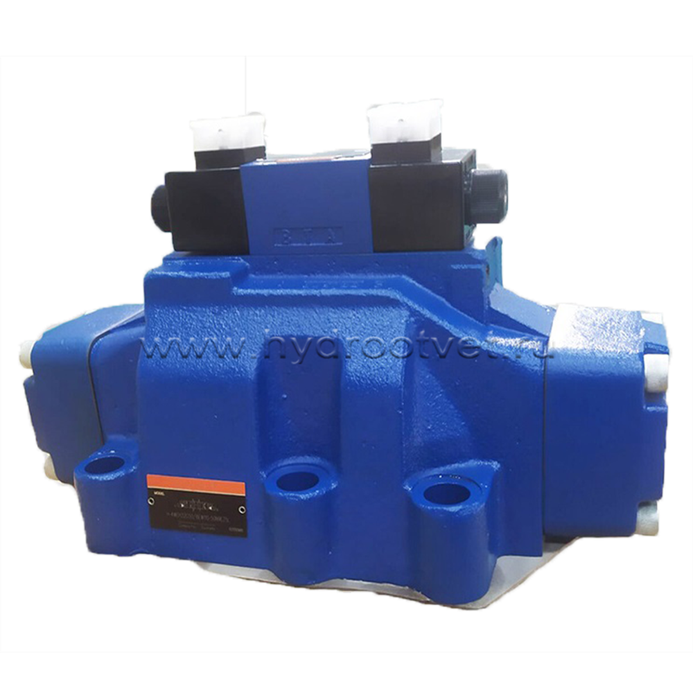 4WEH32E6X/6EW110N9ETK4/B10 - Гидрораспределитель с электроуправлением Ду32 схема E (44), напряжение W110, каналы управления ET - X и Y - внутренние