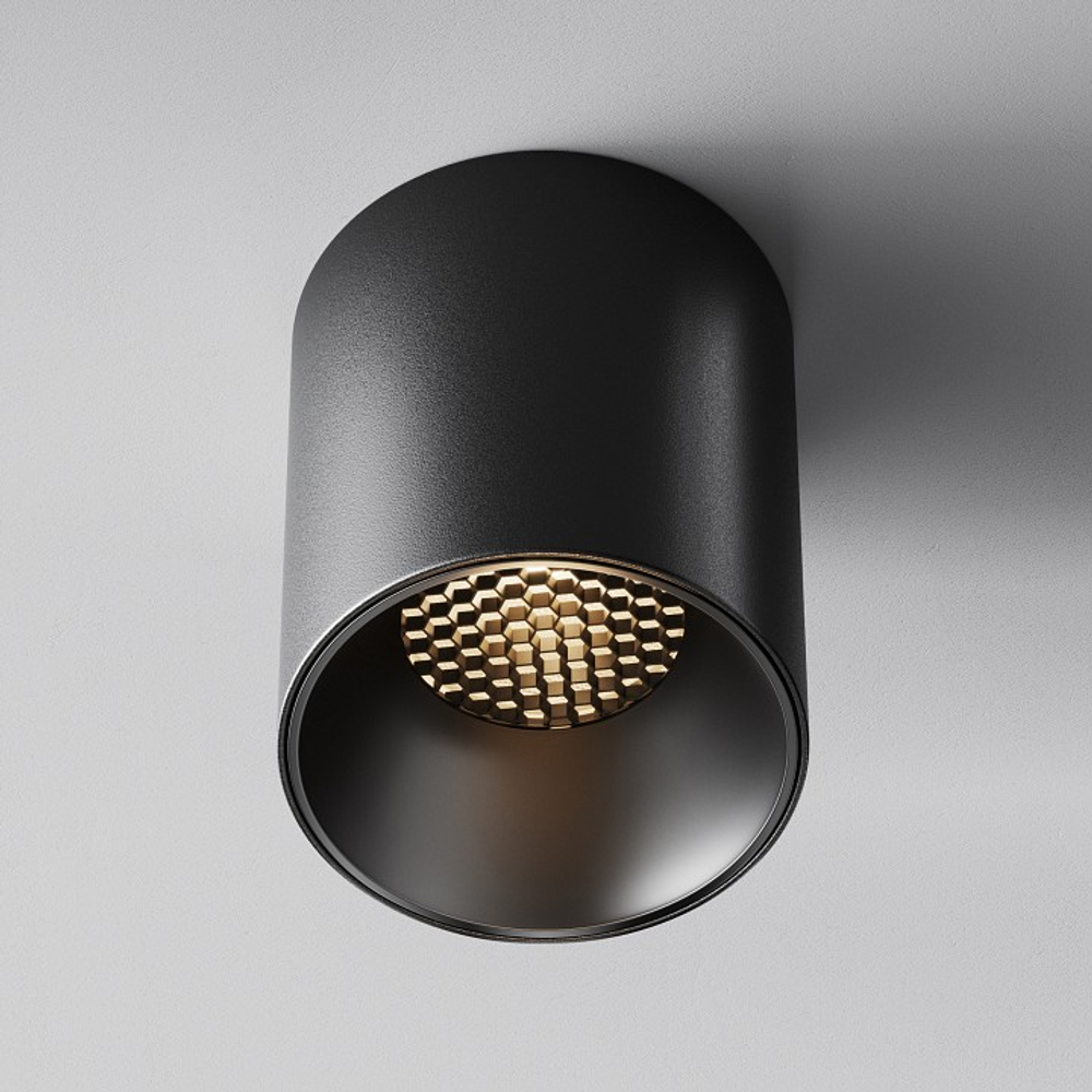 Накладной светильник Maytoni Technical Alfa LED C064CL-12W3K-RD-B