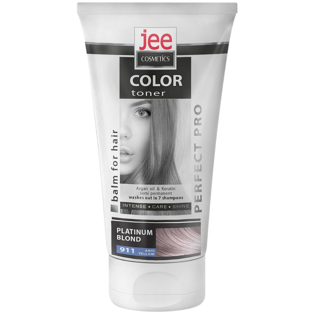 Бальзам тонирующий Jee Cosmetics №911 Платиновый блонд 150 мл