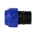 Муфта компрессионная ПЭ Дн 63х1 1/2" НР Ру16 VALFEX 121001163112