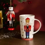 Набор подарочный «ЩЕЛКУНЧИК» (кружка 385мл+ёлочная игрушка) красный