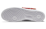 Nike Air Force 1 Low '07 PRM "Carabiner Swoosh" Climbing Buckle Lightweight Wear-Resistant Low-Panel Shoes Men's Black and White Red