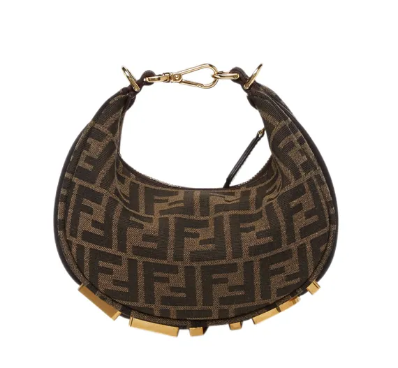 Сумка Fendi Fendigraphy, темно-коричневый