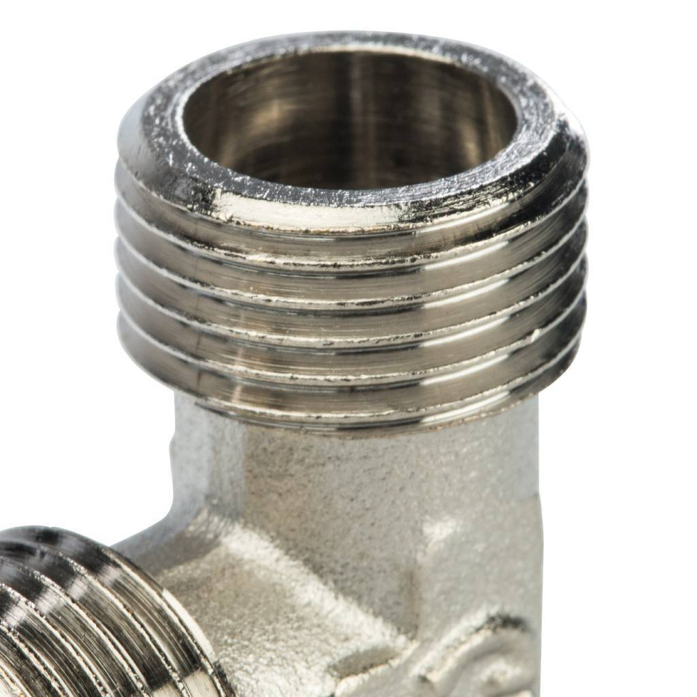 Тройник НР никелированный    3/4"