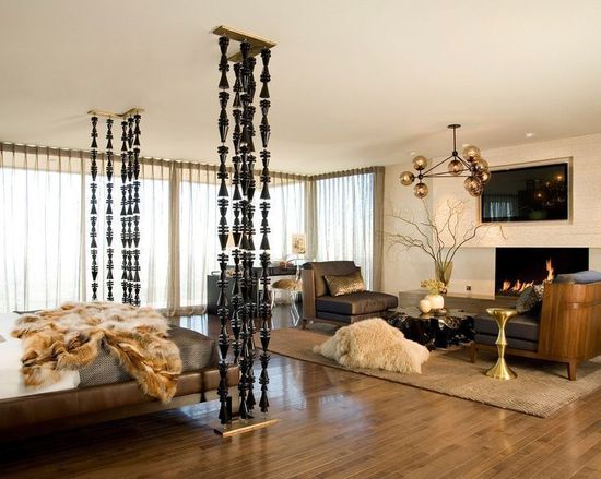 Люстра Modo Chandelier 10 Globes Black