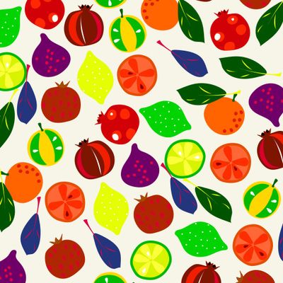 цитрус и гранат