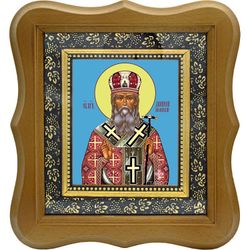 Дионисий Полоцкий, епископ,святитель. Икона на холсте.