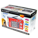 Радиоприемник с MP3 плеером и Bluetooth Waxiba XB-862BT