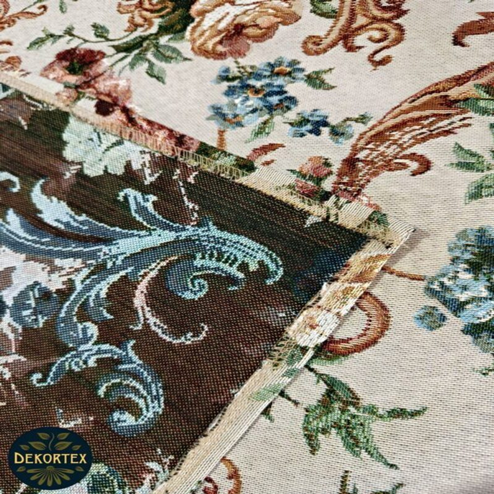 Покрывало "D. ГОБЕЛЕН", дизайн: БУКЕТ 1968/1, Россия.