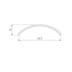Экран ARH-KANT-H30-2000 Round Opal (Arlight, Пластик) 016934