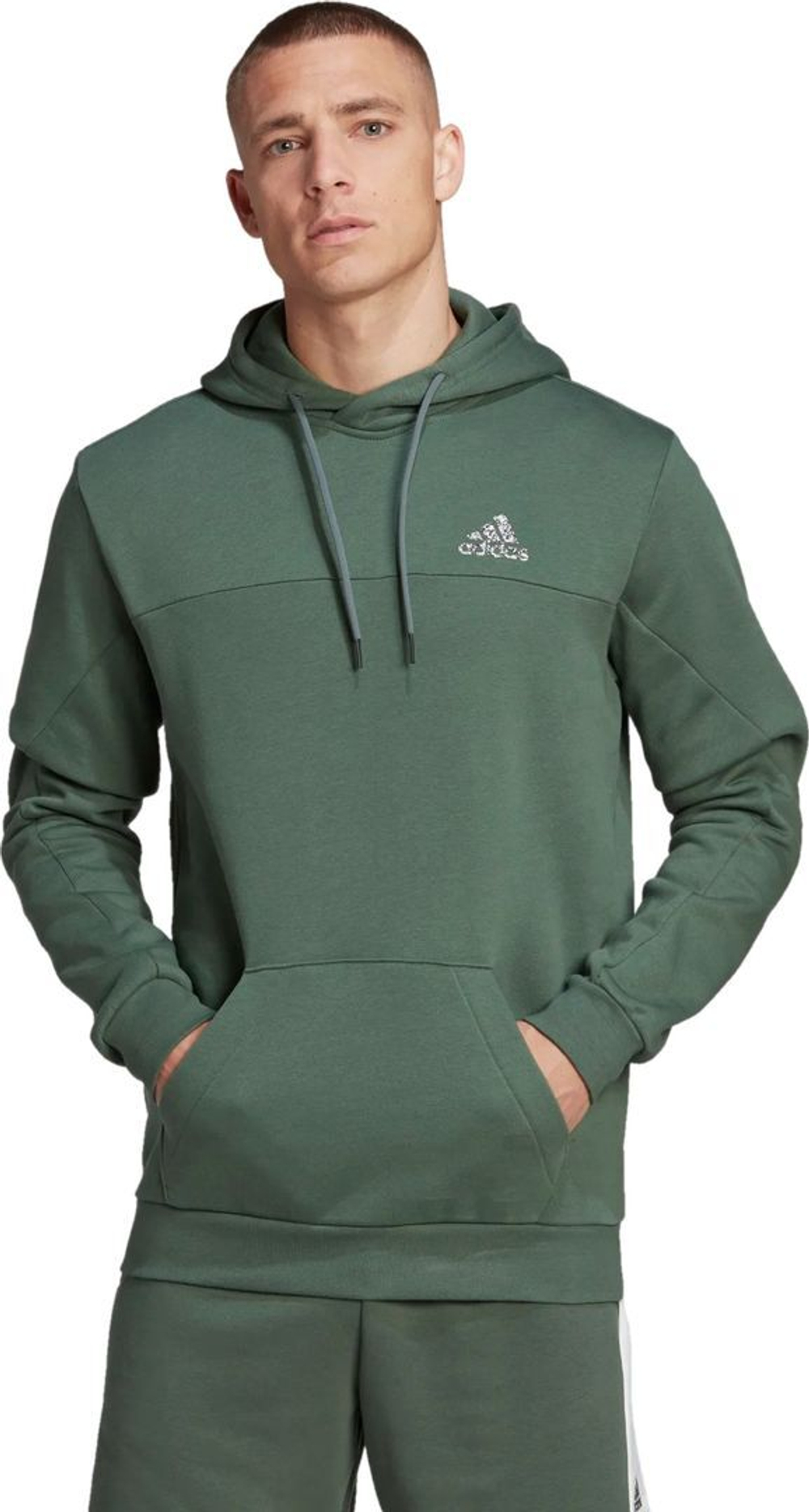 Толстовка Adidas M FL RECBOS HD зеленый