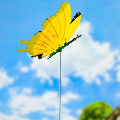 Садовый штекер «Бабочка» - 60 см. (Цвет: разноцветный)
