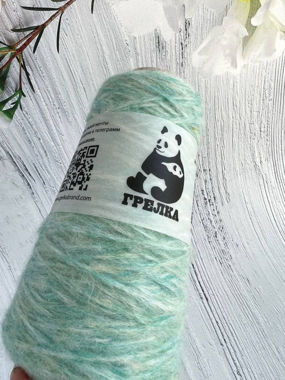 Пряжа для вязания альпака теплая пушистая