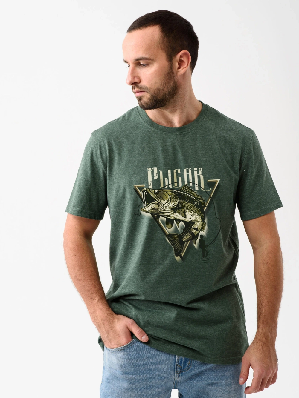 Футболка мужская "Рыбак"
