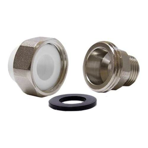 Муфта TEBO сер. PP-R комбин. разъемная (Американка) 40х1 1/4" ВР (5/50), арт. 016020810