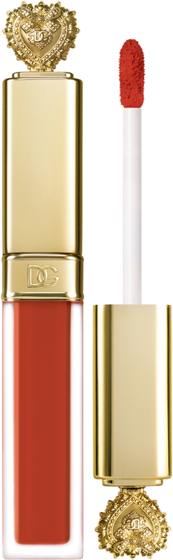Dolce&Gabbana Flawless Everkiss Liquid Lip - Легкая матовая жидкая помада оттенок HAPPINESS 300, 5 ml