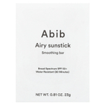 Abib, Airy Sunstick, разглаживающий мыло, SPF 50+, 23 г (0,81 унции)