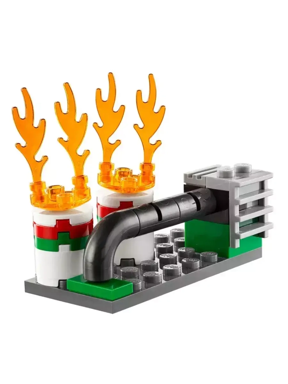 Конструктор Сити Пожарный Cпасательный вертолёт 111 деталей