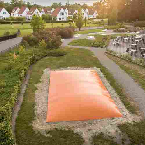 Надувная подушка для установки в грунт «Апельсин», 10×8×2 м