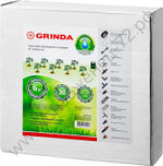 GRINDA 1/2″, 9 м, шланг магистральный, от емкости, уровневая трубка, 4 л/ч на раст, на 30 раст, система капельного полива (425272-30)