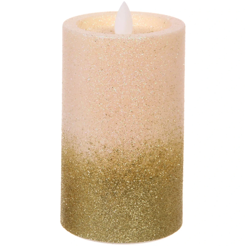 Сувенир с подсветкой «Свеча - Ночной огонь» 7,5*12,5 см (работает от батареек 3 ААА)