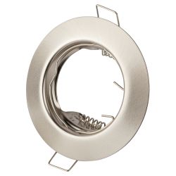 ST3 SN Светильник ЭРА штампованный MR16,12V/220V, 50W сатин никель