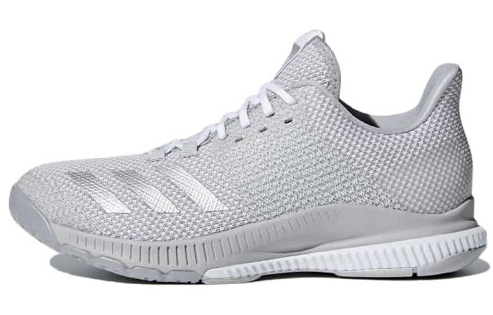 Adidas Crazyflight Volleyball Shoes Women"s Low top Gray/White