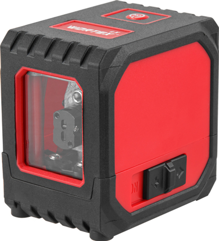 Нивелир лазерный линейный WORTEX LX LL 0210-2 (2х110°, до 15 м, +/- 0.3 мм/м, зеленый)