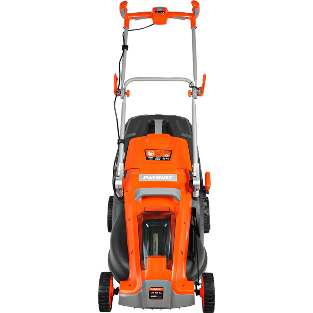 Газонокосилка аккумуляторная PATRIOT CM 435XL 40В (1 x 2.5 Ач, ЗУ) нож 37 см, 512201435