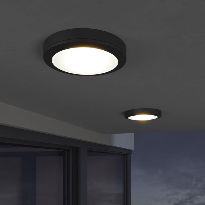 Уличный настенный светодиодный светильник Elektrostandard LTB51 Led черный a048706