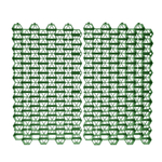 Решетка газонная Gidrolica Eco Standart РГ-70.40.3,2 – пластиковая, зелёная