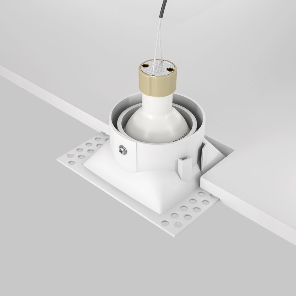 Светильник встраиваемый Maytoni Dot DL042-01-SQ-W