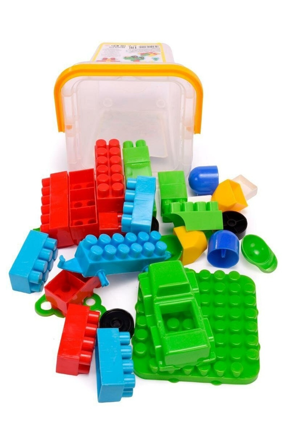 Конструктор в пластмассовом контейнере BTG-020 (14х14х15см)