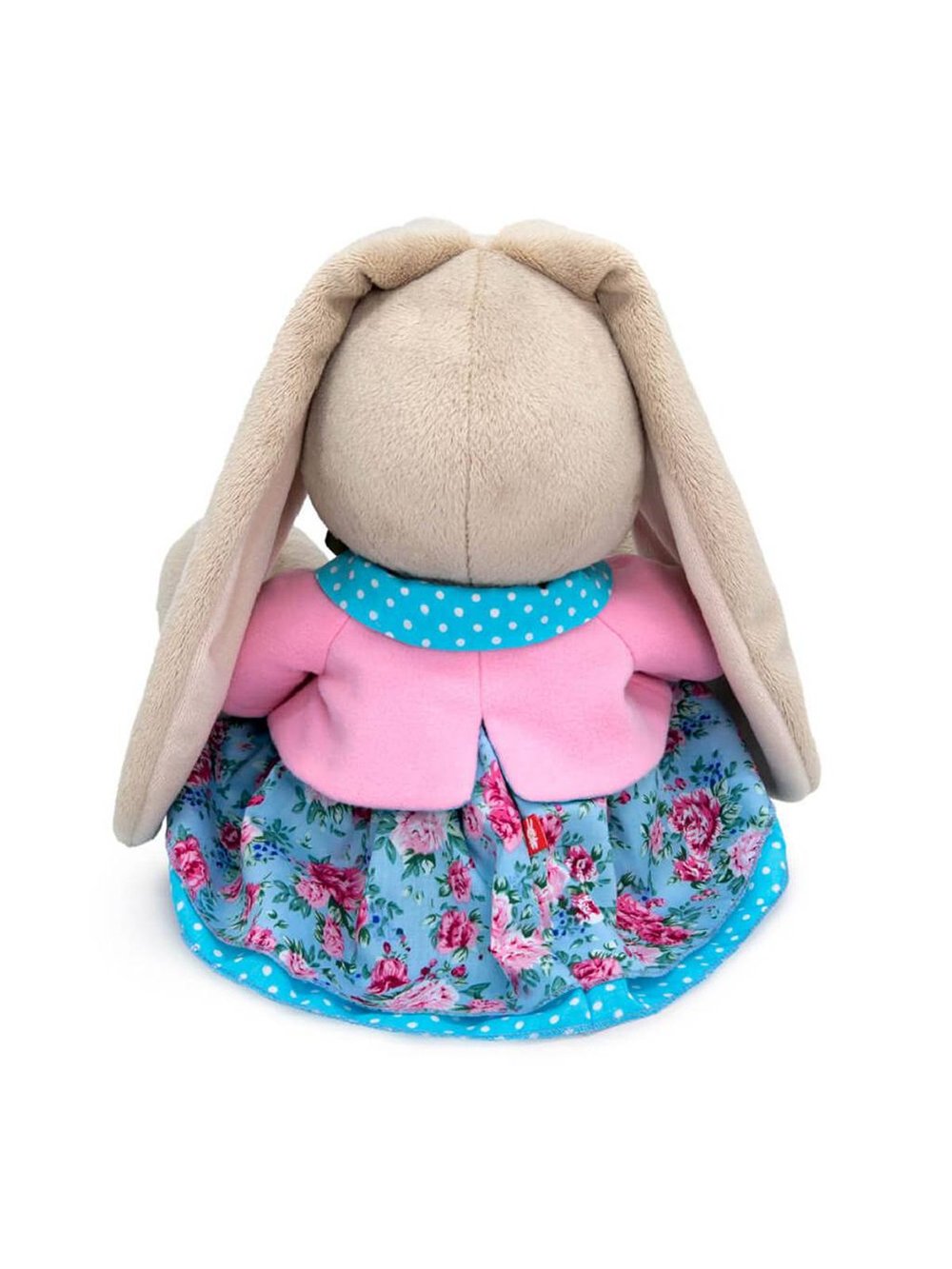 Мягкая игрушка Зайка Ми в юбке и жакете с розочкой 23см