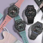Часы CASIO G-SHOCK WOMAN YOUTH GST GMA-S140-2APR, GMA-S140-2APR
