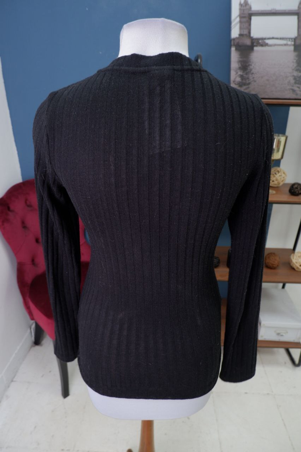 Джемпер H&M темный 44 размер