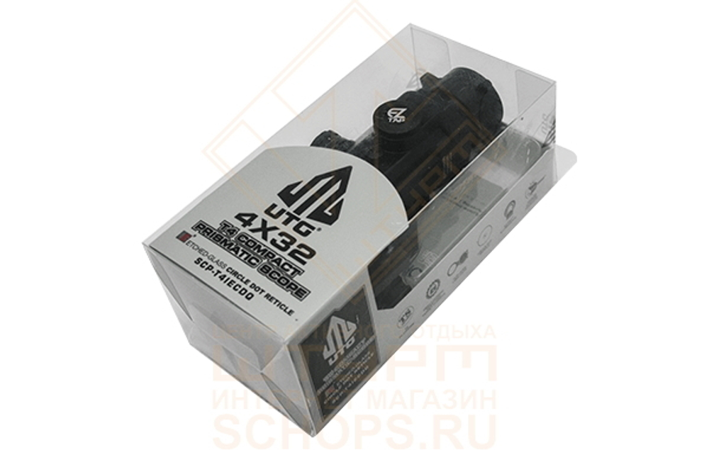 Прицел оптический Leapers UTG Prism T4 4х32, Circle Dot