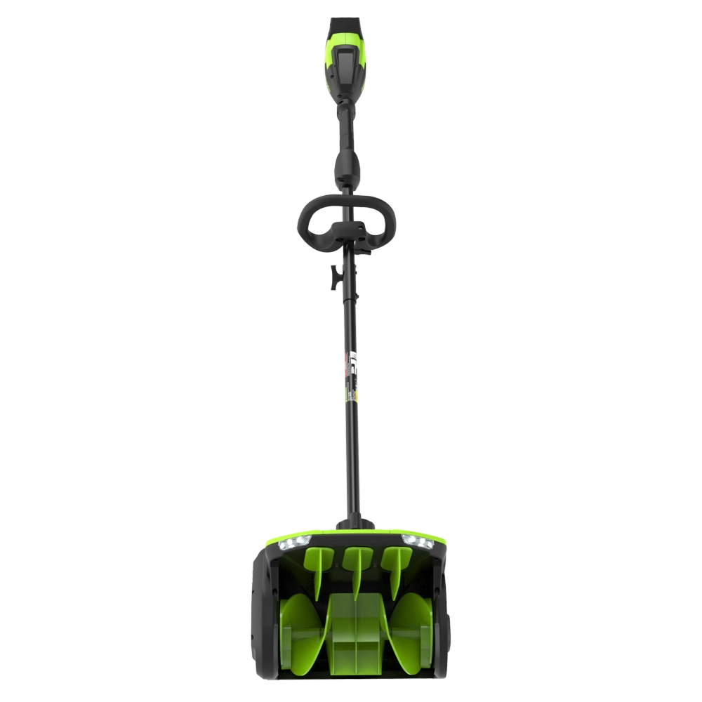 Greenworks GD40SS2 40В аккумуляторная снегоуборочная лопата (1 x 4 Ач, ЗУ) ковш 30 см, выброс 7.6 м 2603107UB