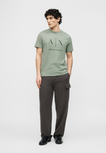 Armani Exchange Футболка с принтом - Зелёный
