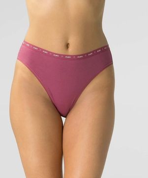 Женские трусы спорт (3шт) Atlantic 3CLP-010, темно-синий + темно-розовый + розовый