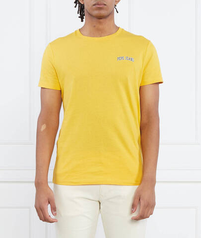 Футболка Pepe Jeans London - горчичный(PM508708)