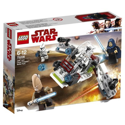 LEGO Star Wars: Боевой набор Джедаев и Клонов-Пехотинцев 75206
