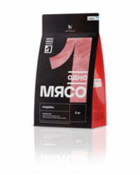 Одно мясо 0,8кг Сухой корм для щенков с Индейкой