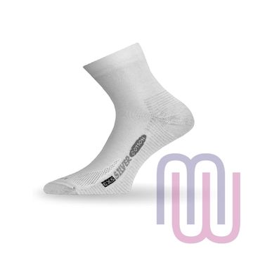 Носки Lasting CXS 001, cotton+polyamide, белый